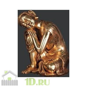Декоративная фигура из полистоуна Спящий Будда 29,2х21х18,4 см золотой, Phillips Collection, 030319GL
