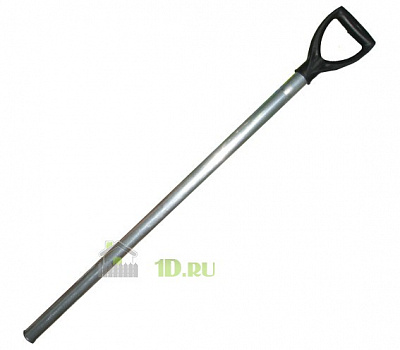 Черенок алюминиевый  для снеговых лопат d-32мм с V-ручкой, 0404146